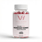 VELUNA CALM Magnesium Gummies mit Zink und Vitamin B6, Dose mit 60 Stück