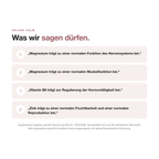 VELUNA CALM: zugelassene Angaben zu Magnesium, Vitamin B6 und Zink