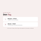 VELUNA Cycle Calm Routine